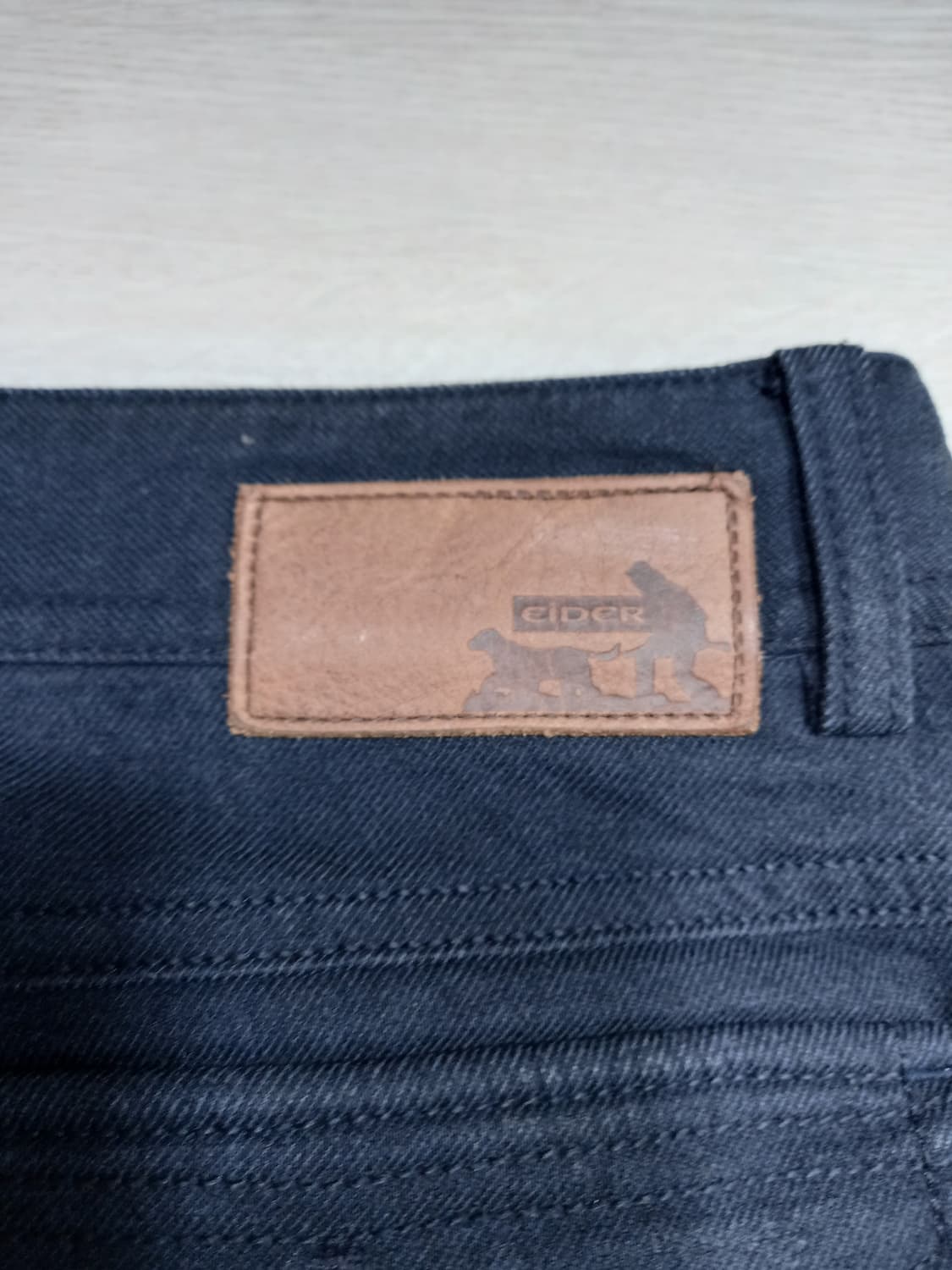 29 eider 스판 슬림일자 카고 면바지 네이비 29-529 상품이미지5