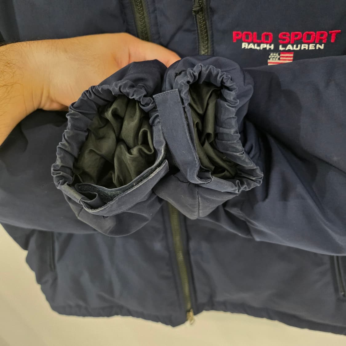 폴로 스포츠 남성 패딩 네이비 90 상품이미지4