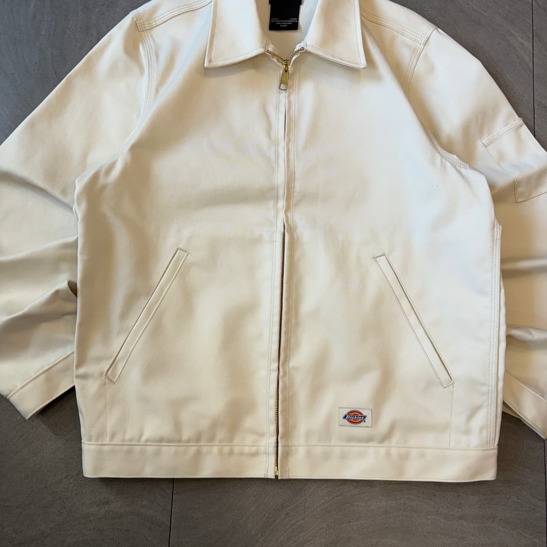 디키즈 정품 아이젠하워 화이트 워크 자켓  상품이미지4