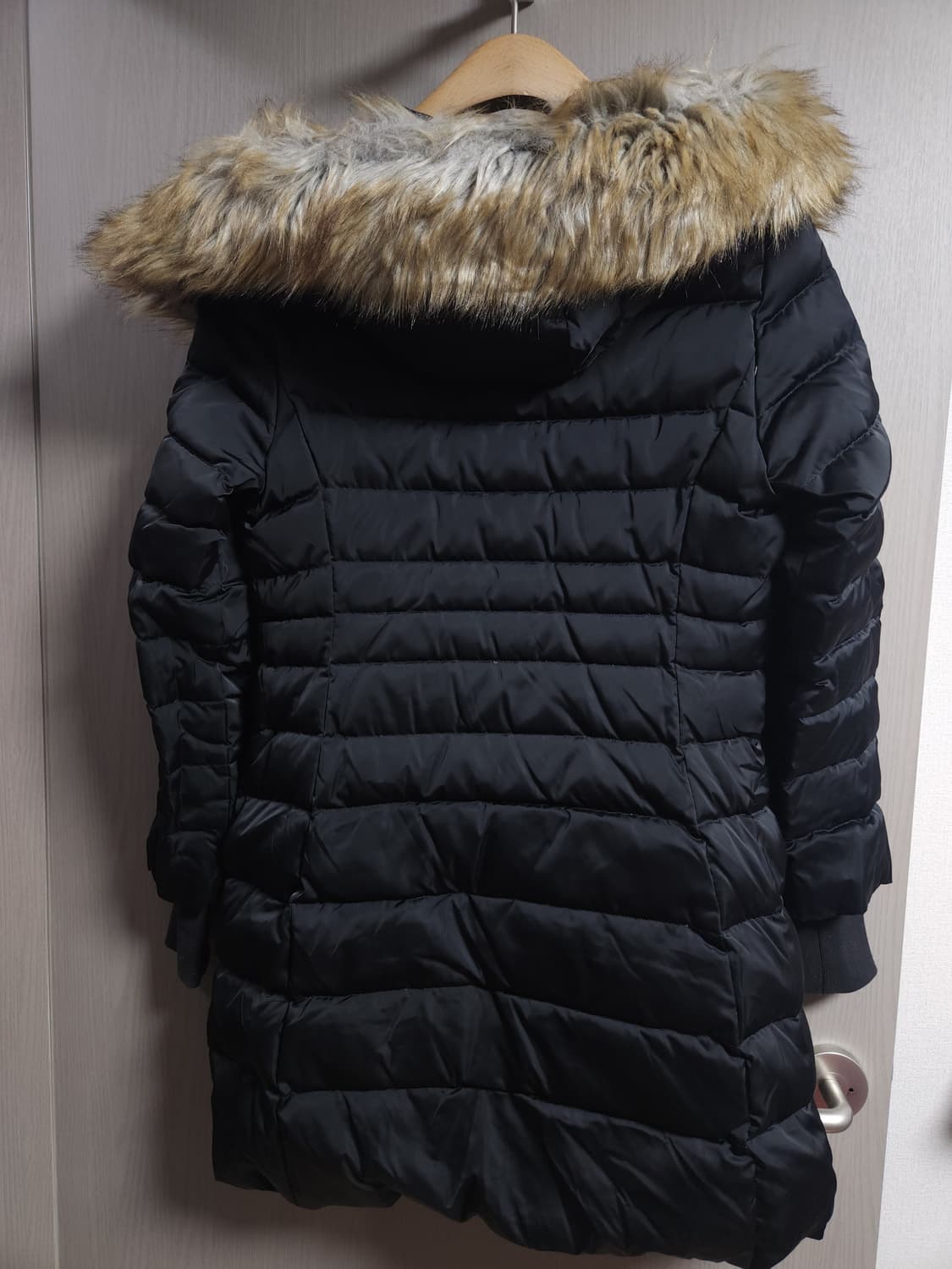 캘빈클라인 다운 롱패딩, S 상품이미지4