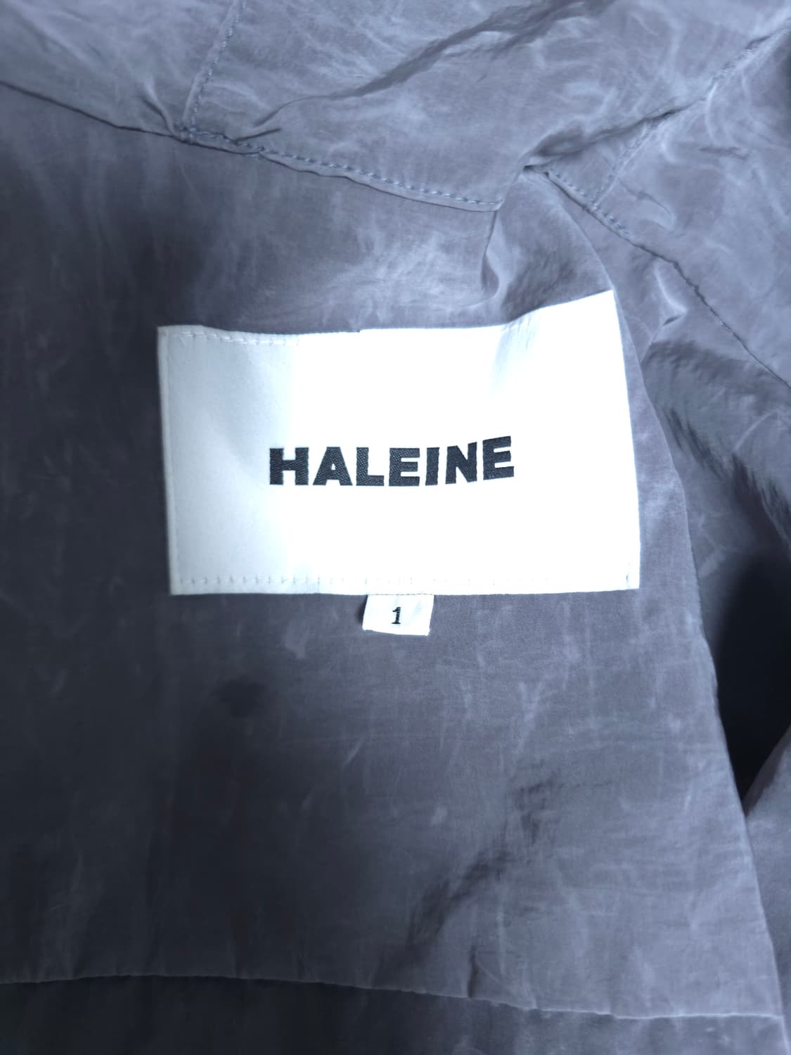 한정판 알렌느 HALEINE 나일론 SS 자켓  상품이미지3
