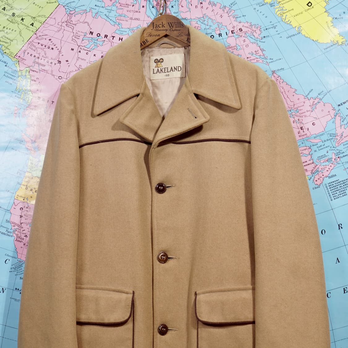 1970s Lakeland 아메리칸 클리커 자켓 상품이미지2