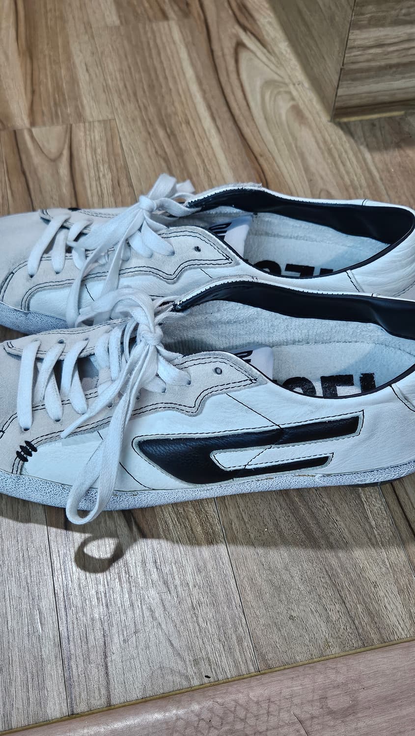 디젤 남성 S 레로지 스니커즈 - 화이트 상품이미지4