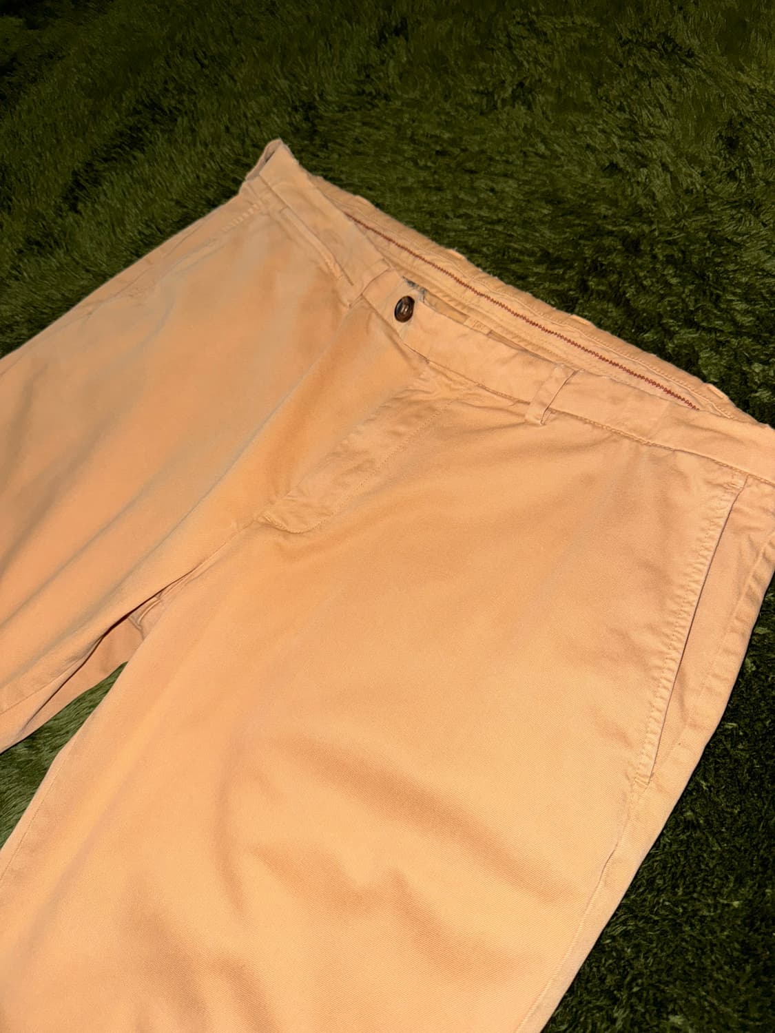 [38X32] 브룩스 브라더스 레드 플리스 코튼 트라우저 베이지 상품이미지2