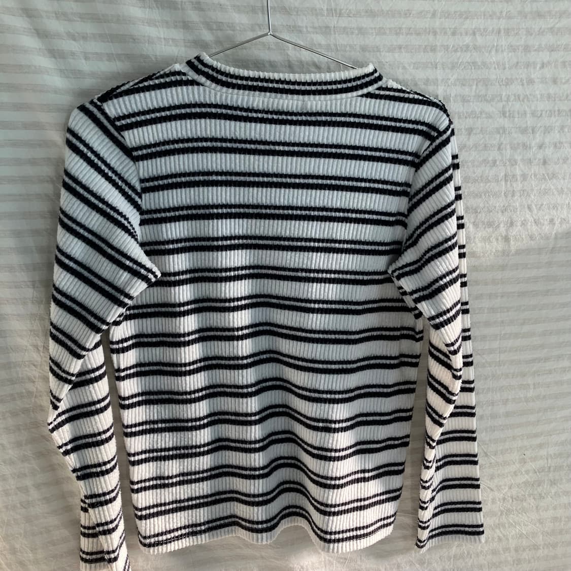 빈티지 스트라이프 러블리 니트 긴팔 1008 y2k 스트릿 갸루 펑키 일 상품이미지2