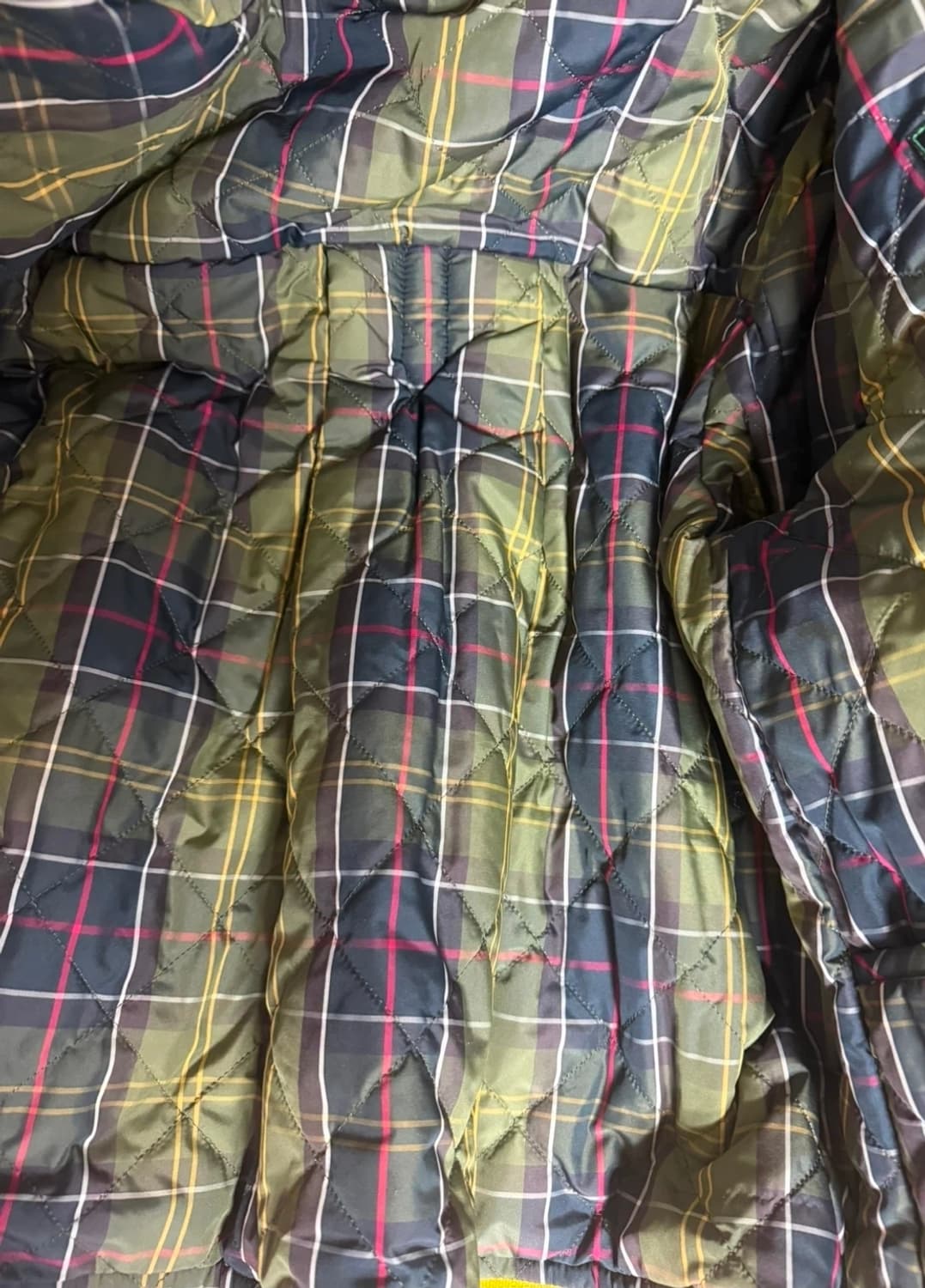 바버X가니 퀄팅 후드 자켓 브라운 상품이미지3