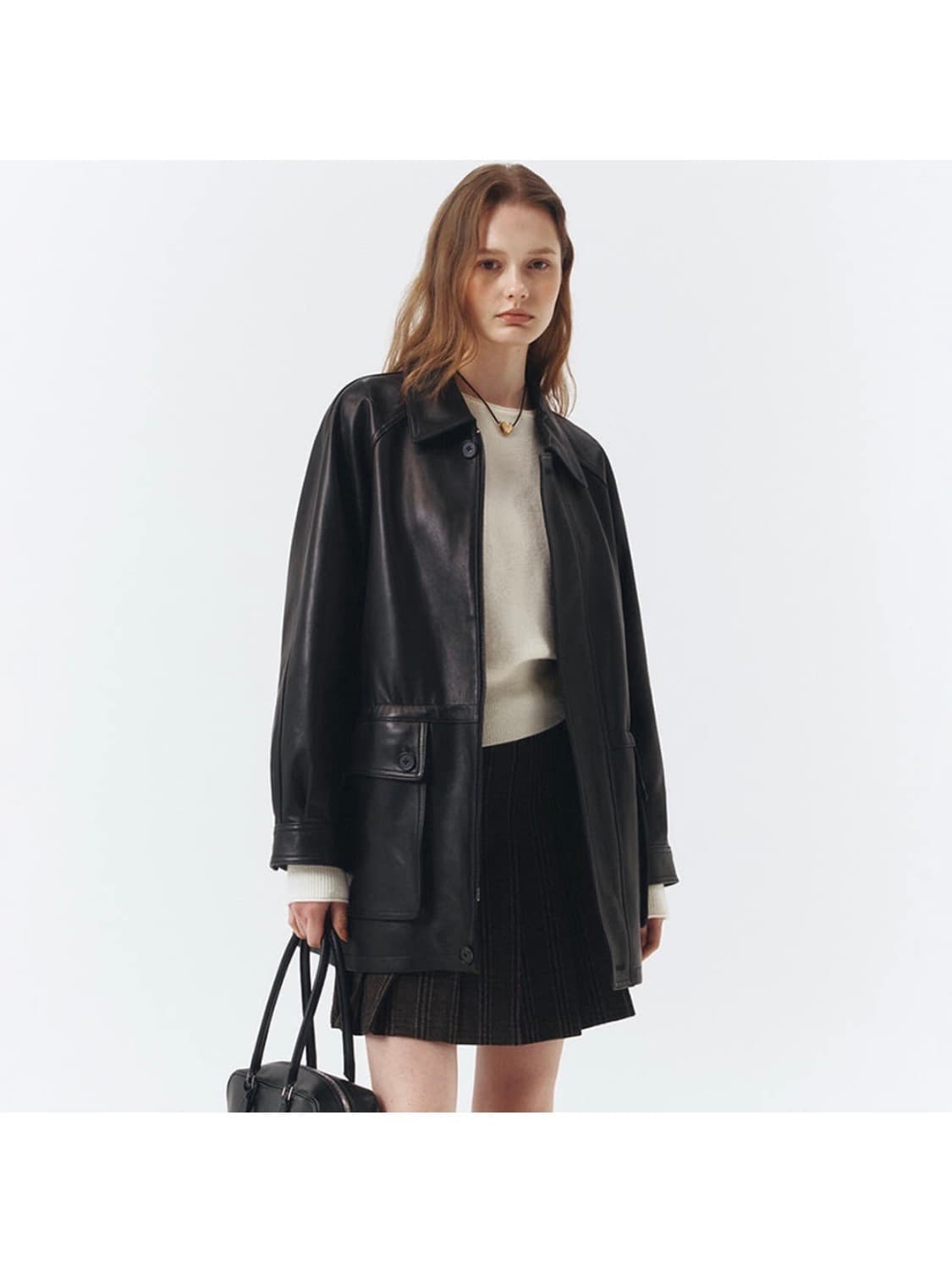 던스트 릴리 레더 자켓 상품이미지1