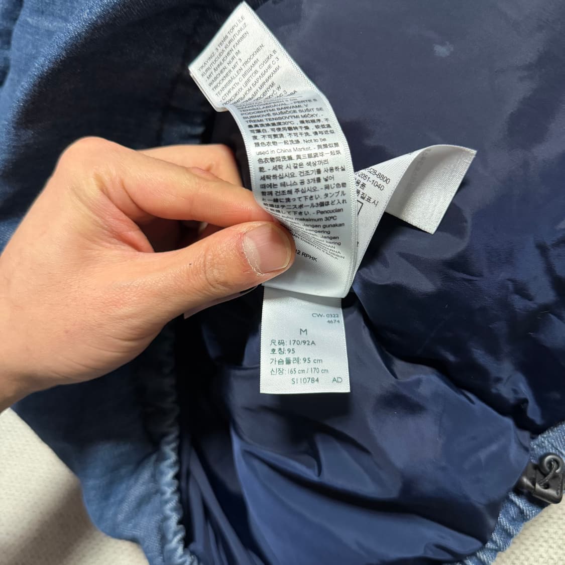 리바이스 퍼포먼스 데님 패딩 자켓 상품이미지6