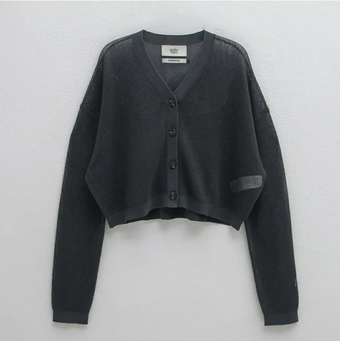 아틀리에나인 Essential 가디건 FW2024 상품이미지1