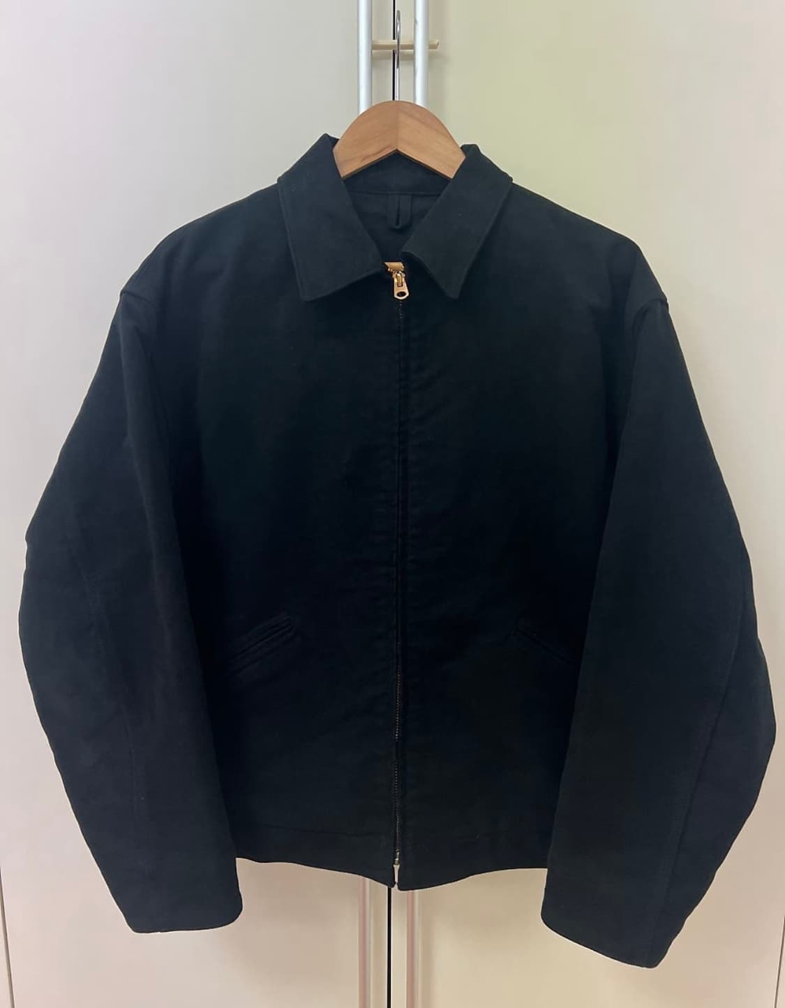 코모리 25aw 몰스킨 집 숏 자켓 상품이미지1