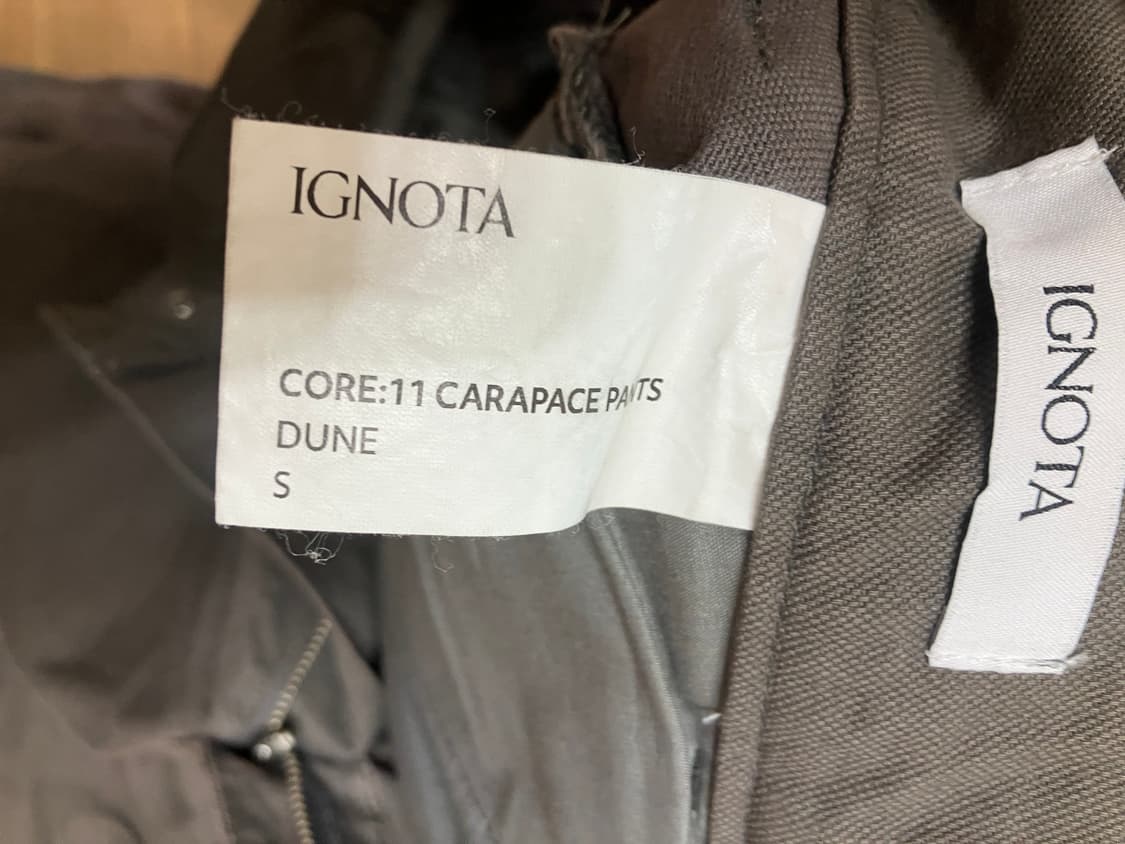 [S] 이그노타 코어 11 캐러페이스 팬츠 듄 상품이미지9