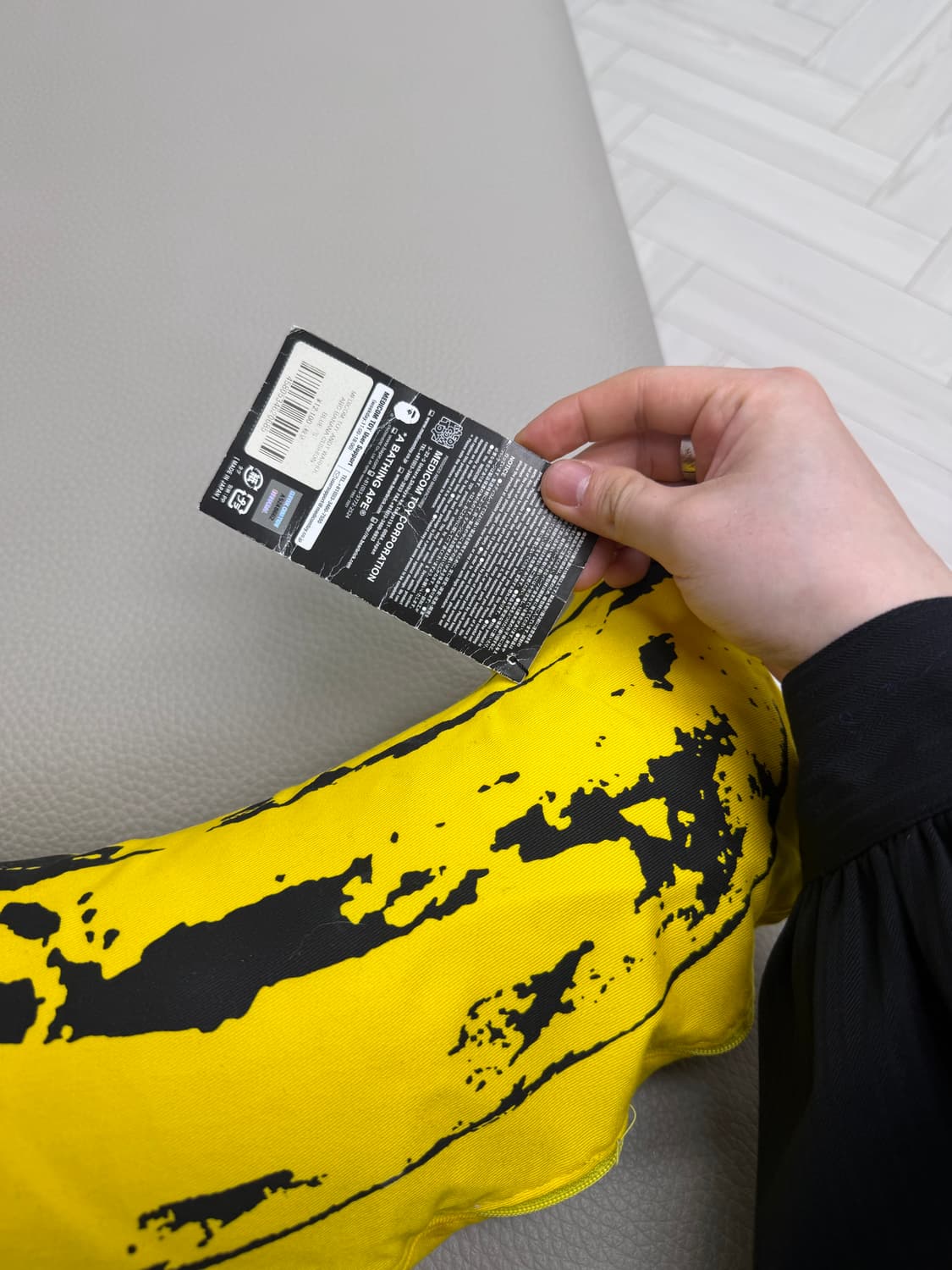 베이프 앤디워홀 콜라보 쿠션 판매합니다 상품이미지3