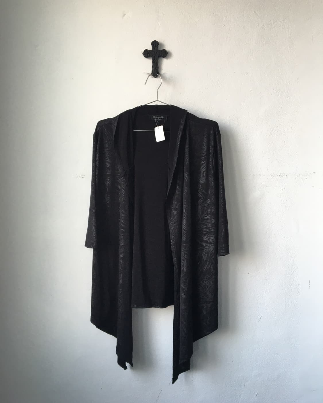 Berning sho pattern point drape hood ope 상품이미지1