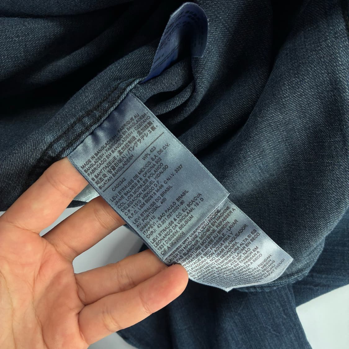 Levi's  리바이스 진청 데님 웨스턴 셔츠  상품이미지6