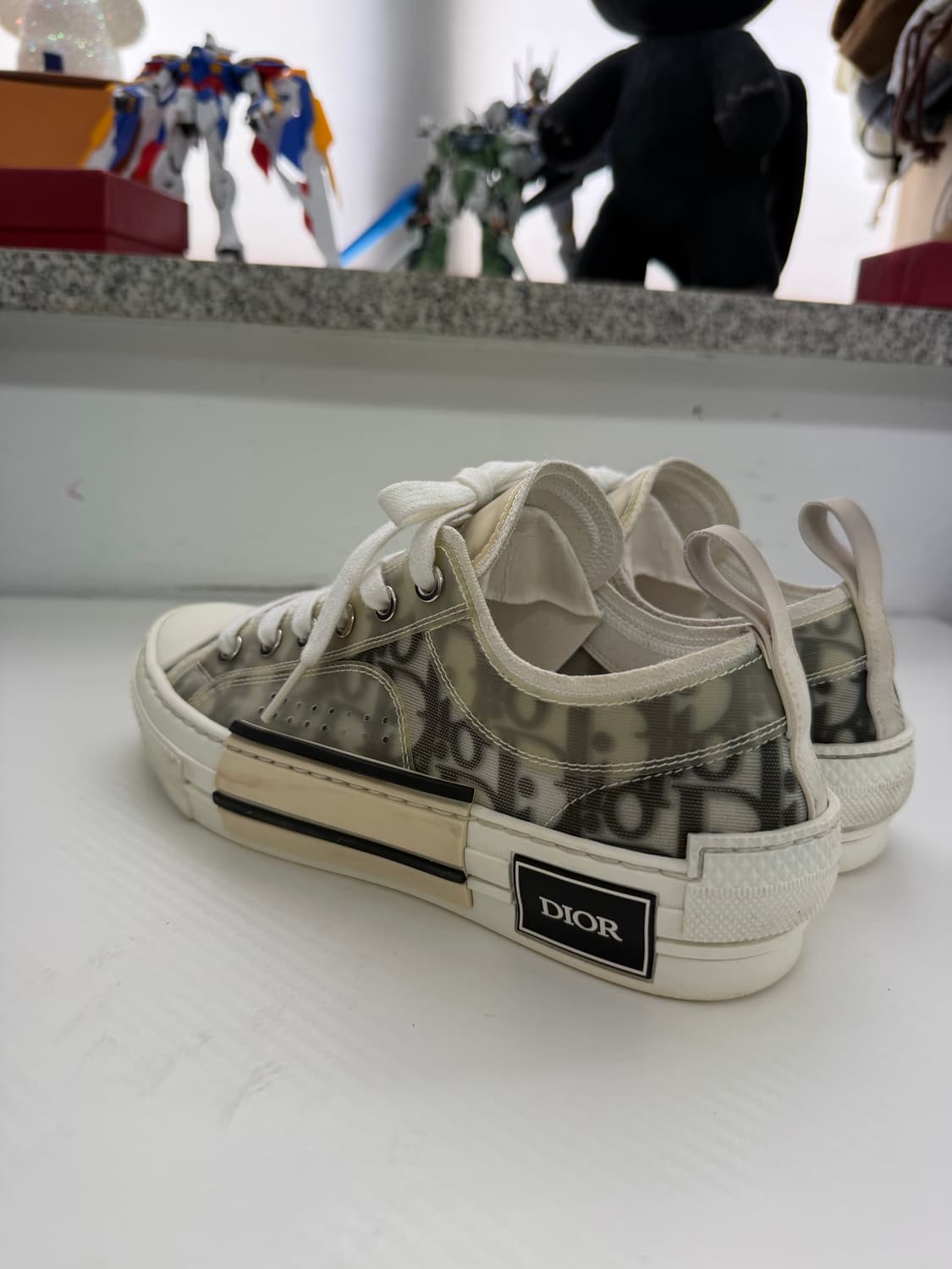 정품) 디올 오블리크 B23 로우탑 스니커즈 36.5 상품이미지7