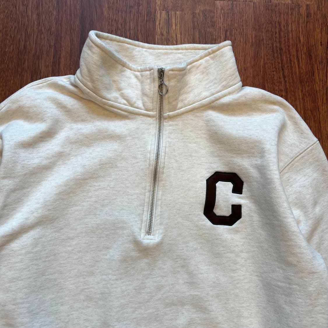 [XL]커버낫 C로고 하프 집업 상품이미지3