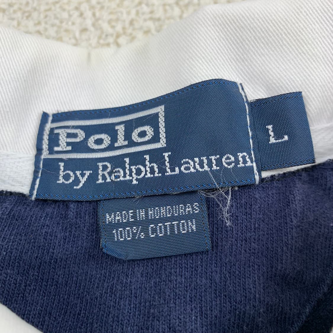 폴로 랄프로렌 포니로고 네이비 럭비 티셔츠 상품이미지7