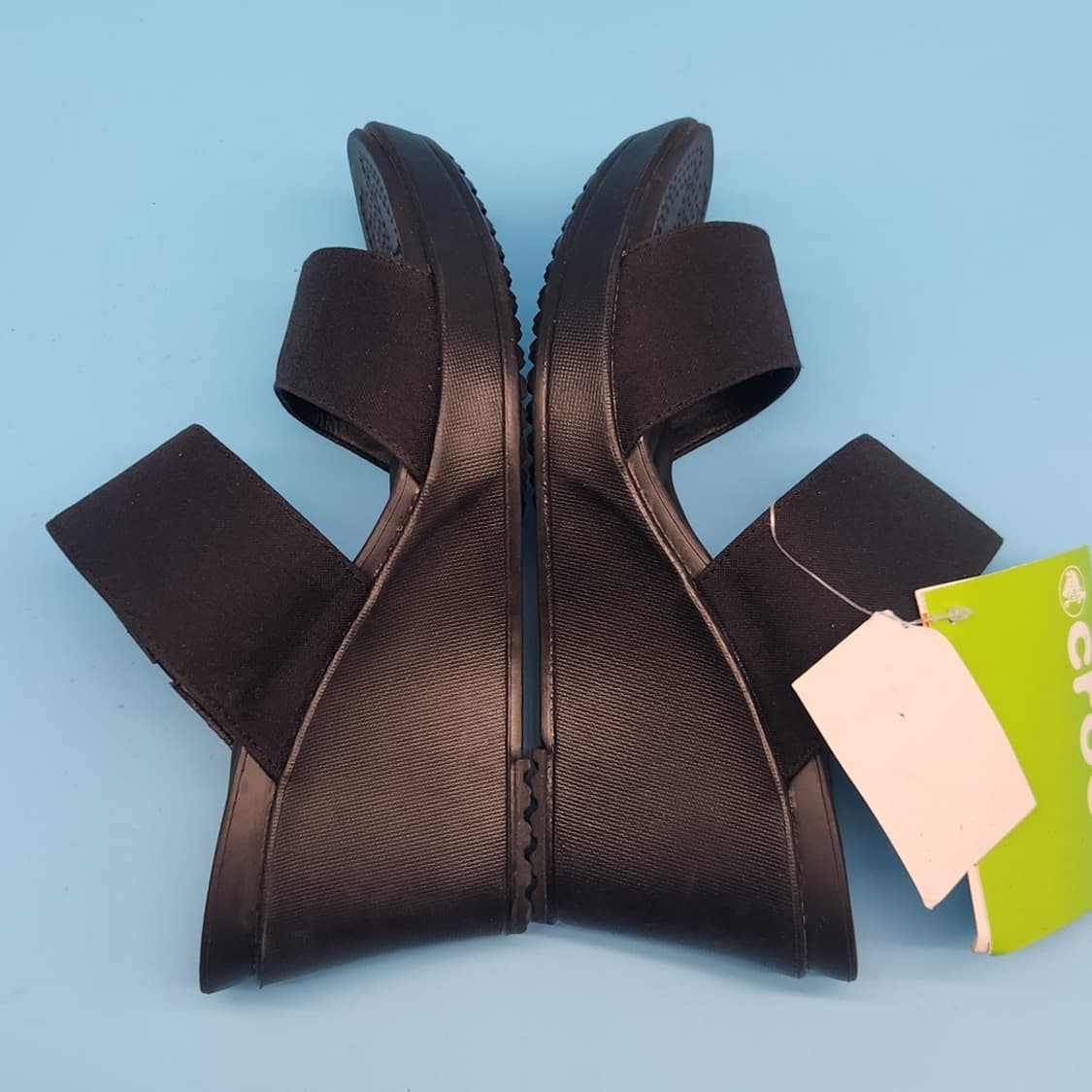 o새상품 크록스 레이 웨지힐 230 굽8 상품이미지5