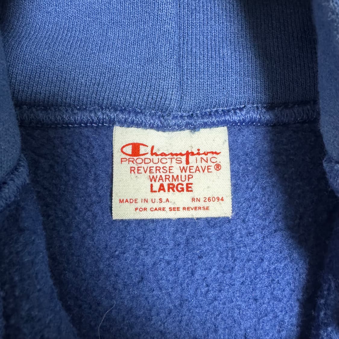 (W) 챔피온 USA 리버스위브 웜업 후드집업 L 상품이미지4