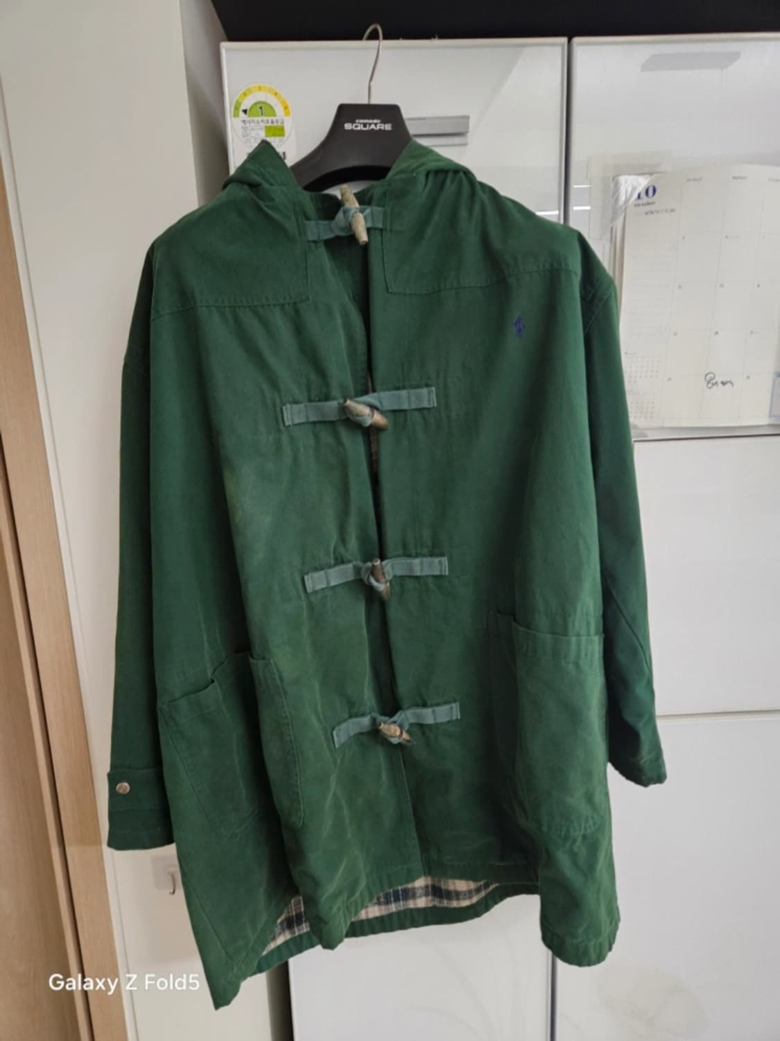 빈티지 폴로 시에라 더플 코트  그린 XL 상품이미지1