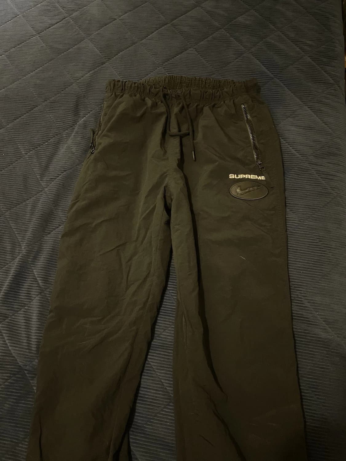 20FW 슈프림 x 나이키 쥬얼 리버시블 립스탑 팬츠 블랙 M 상품이미지3