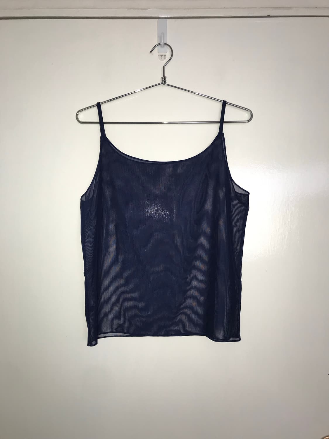 LOA Navy Mesh Summer Sleeveless 상품이미지4