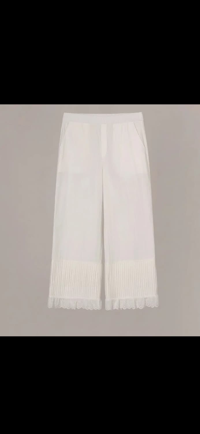 오버듀플레어 LACE PINTUCK COTTON PANTS 상품이미지3