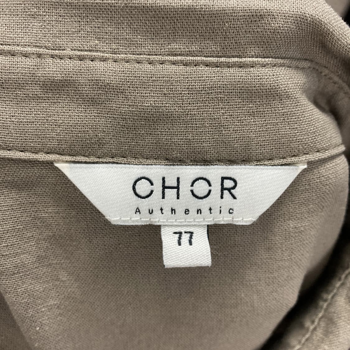 CHOR 여성 린넨민소매셔츠 77  상품이미지4