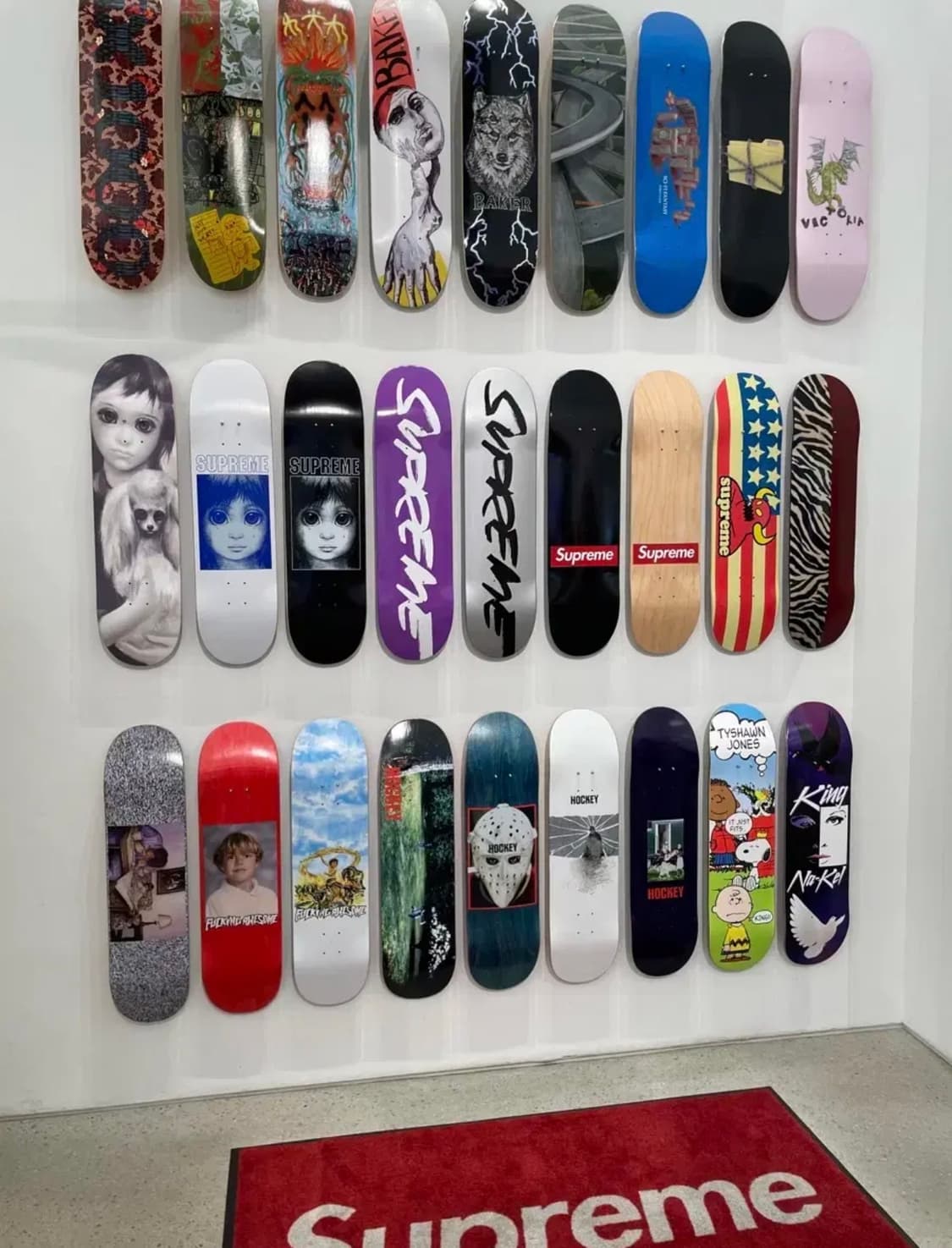 슈프림 x 토이 머신 스케이트보드 24ss 상품이미지2