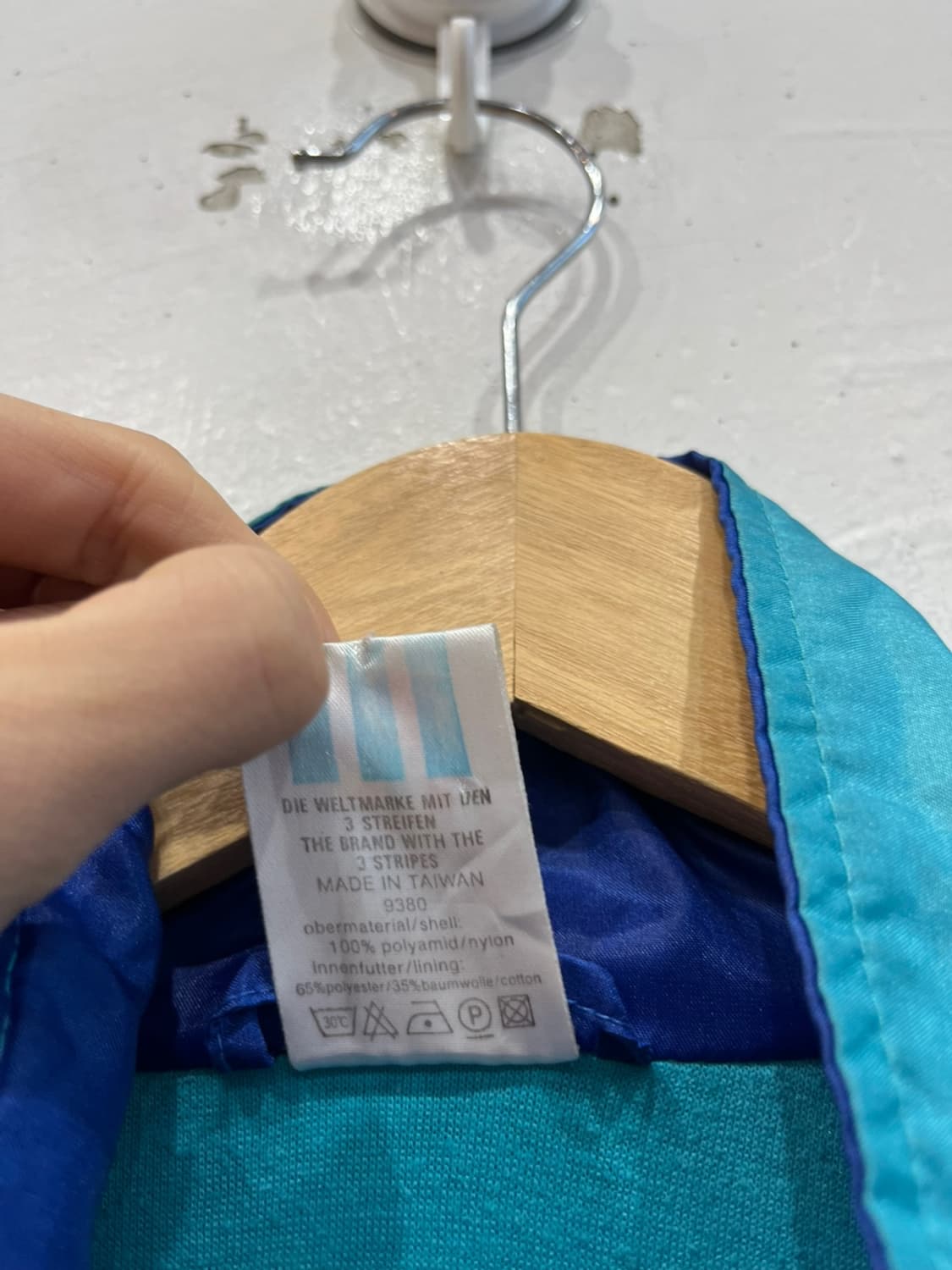 90s 아디다스 올드스쿨 바람막이 자켓 상품이미지7