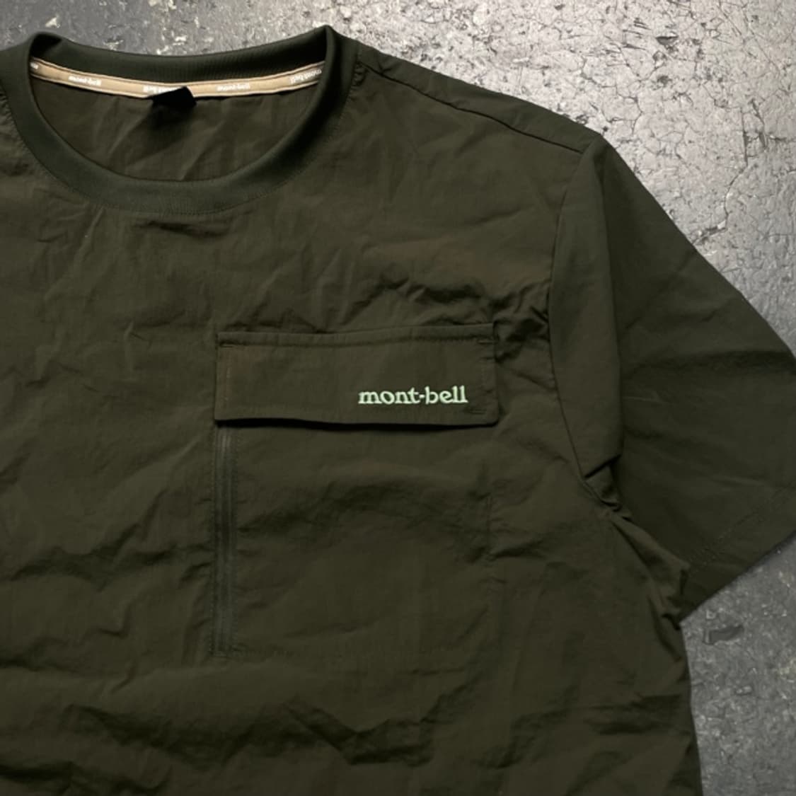 100 몽벨 반팔 웜업  상품이미지2