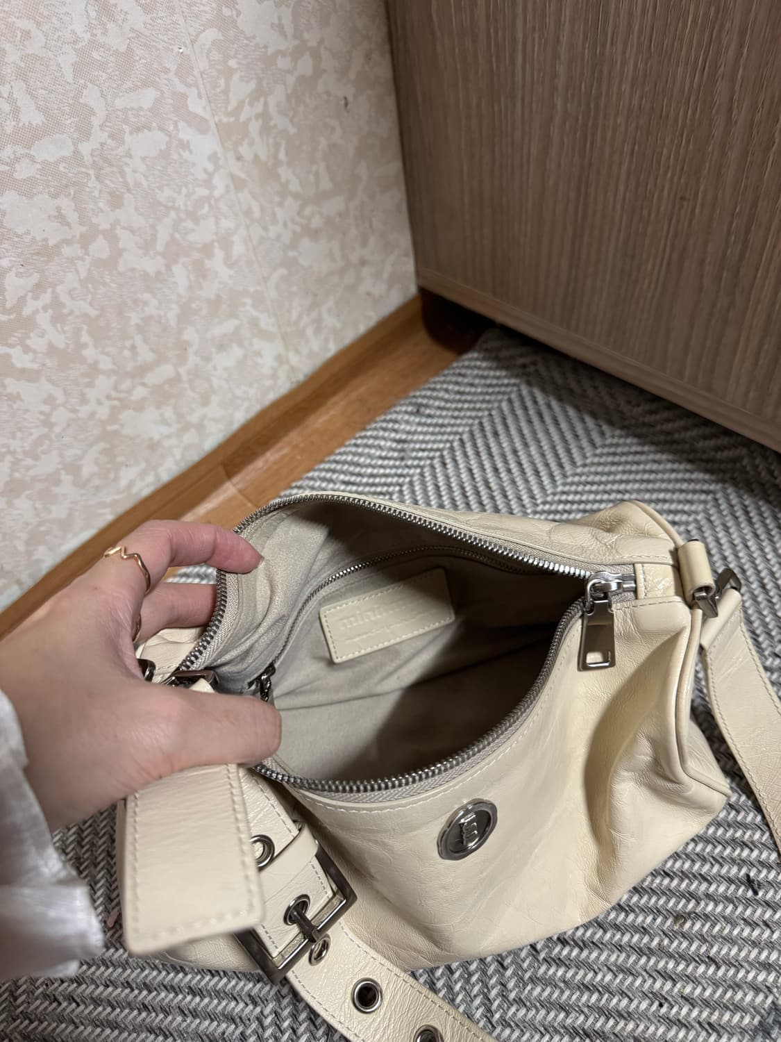 미닛뮤트 브렛백 아이보리 상품이미지5