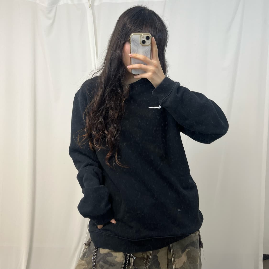 Nike black sweatshirt 상품이미지1