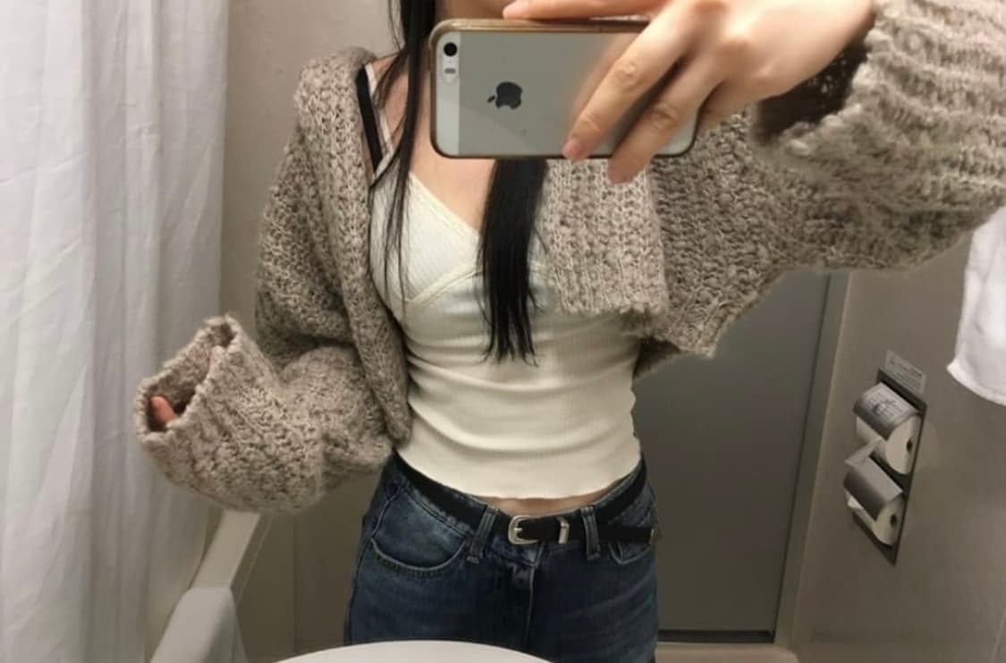 아워캐비넷 후드가디건 mongle hood cardigan 상품이미지1