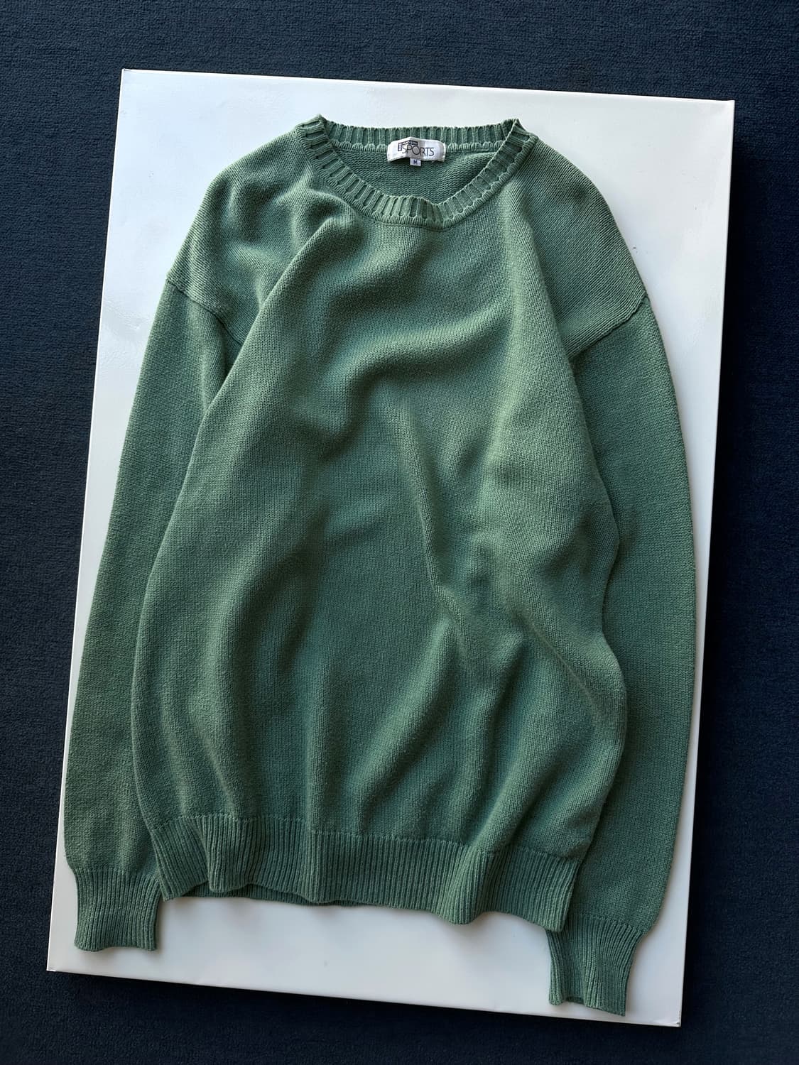 Cotton crewneck knit P/O 상품이미지6