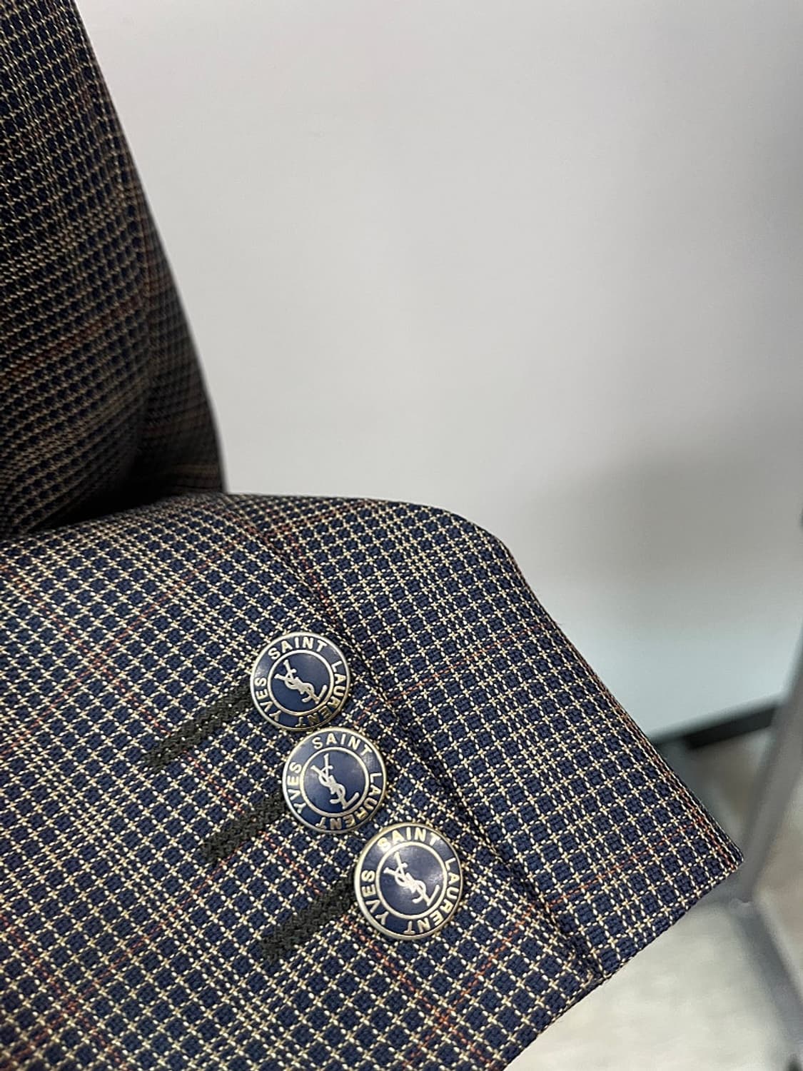 100) 입생로랑 체크 은장콤비  상품이미지4