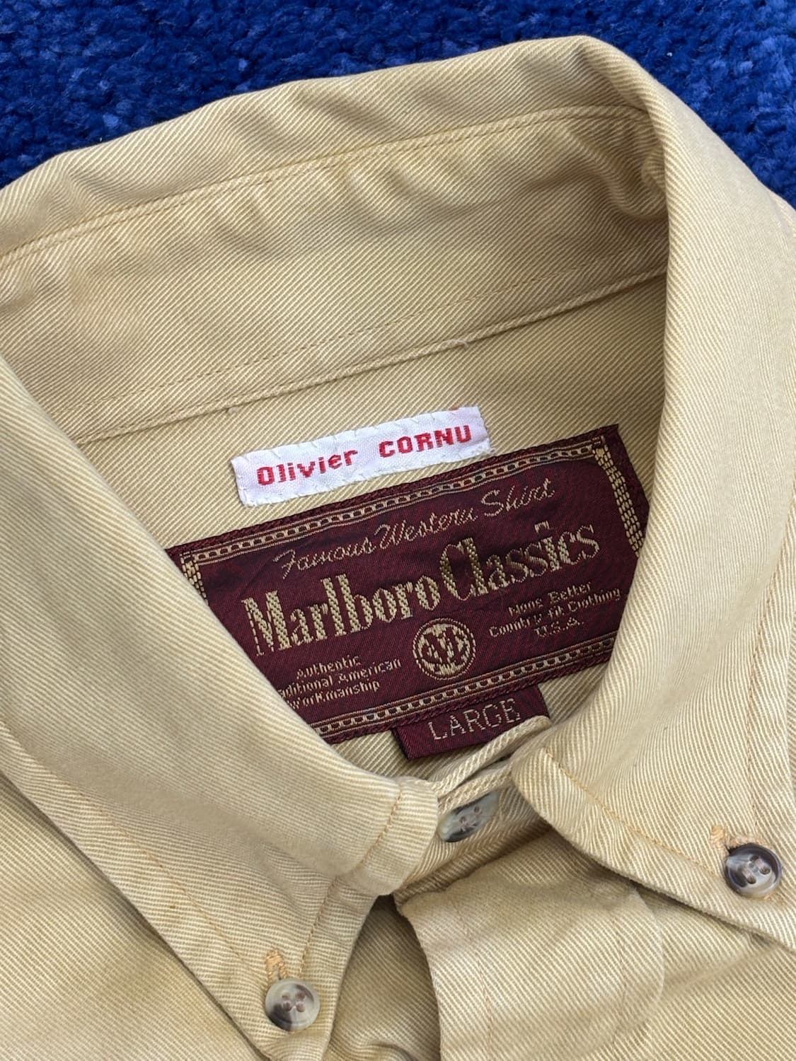 90s Marlboro Classic B/D Shirt  상품이미지3