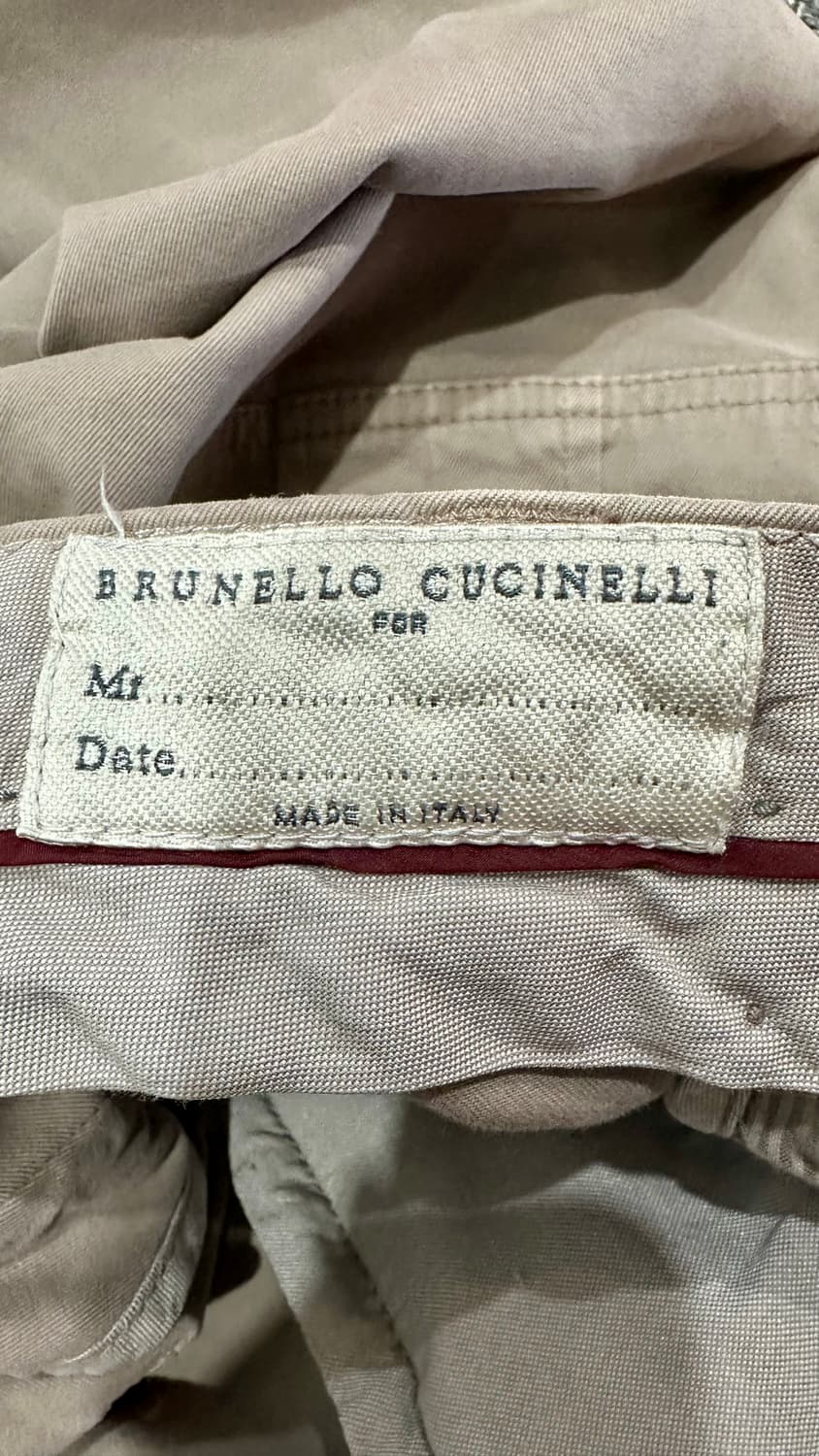 브루넬로 쿠치넬리 남성 면바 바지 50 정품 상품이미지3