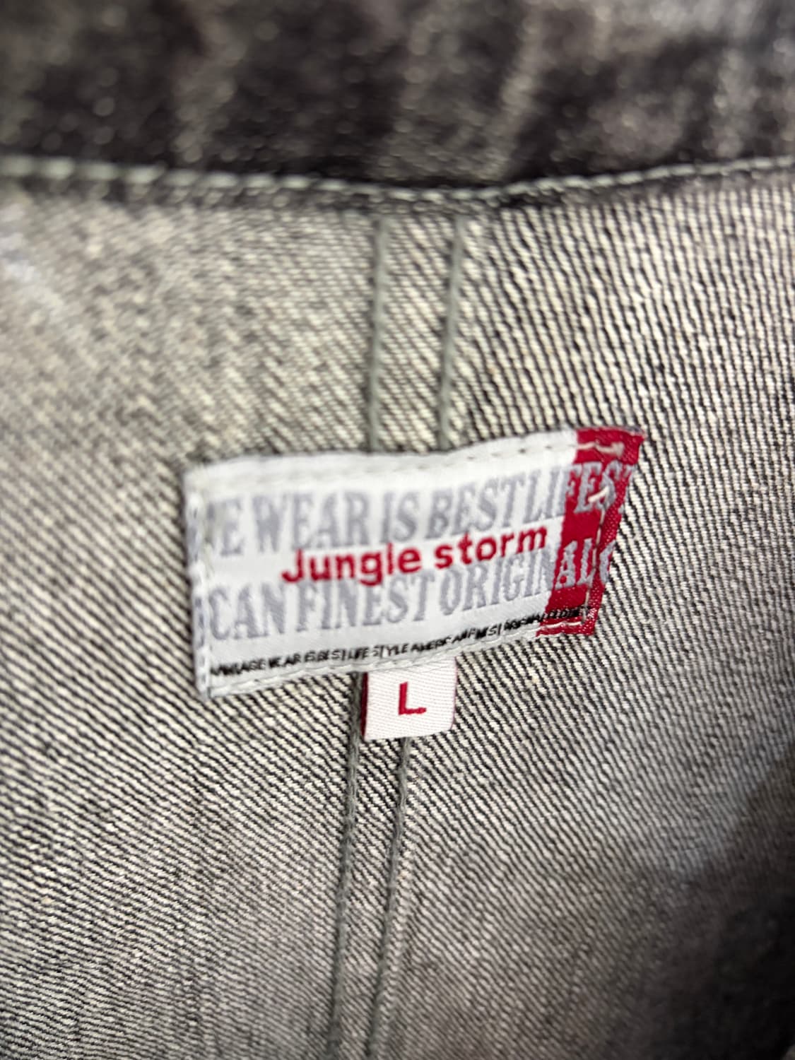 JUNGLE STORM denim jacket 상품이미지7