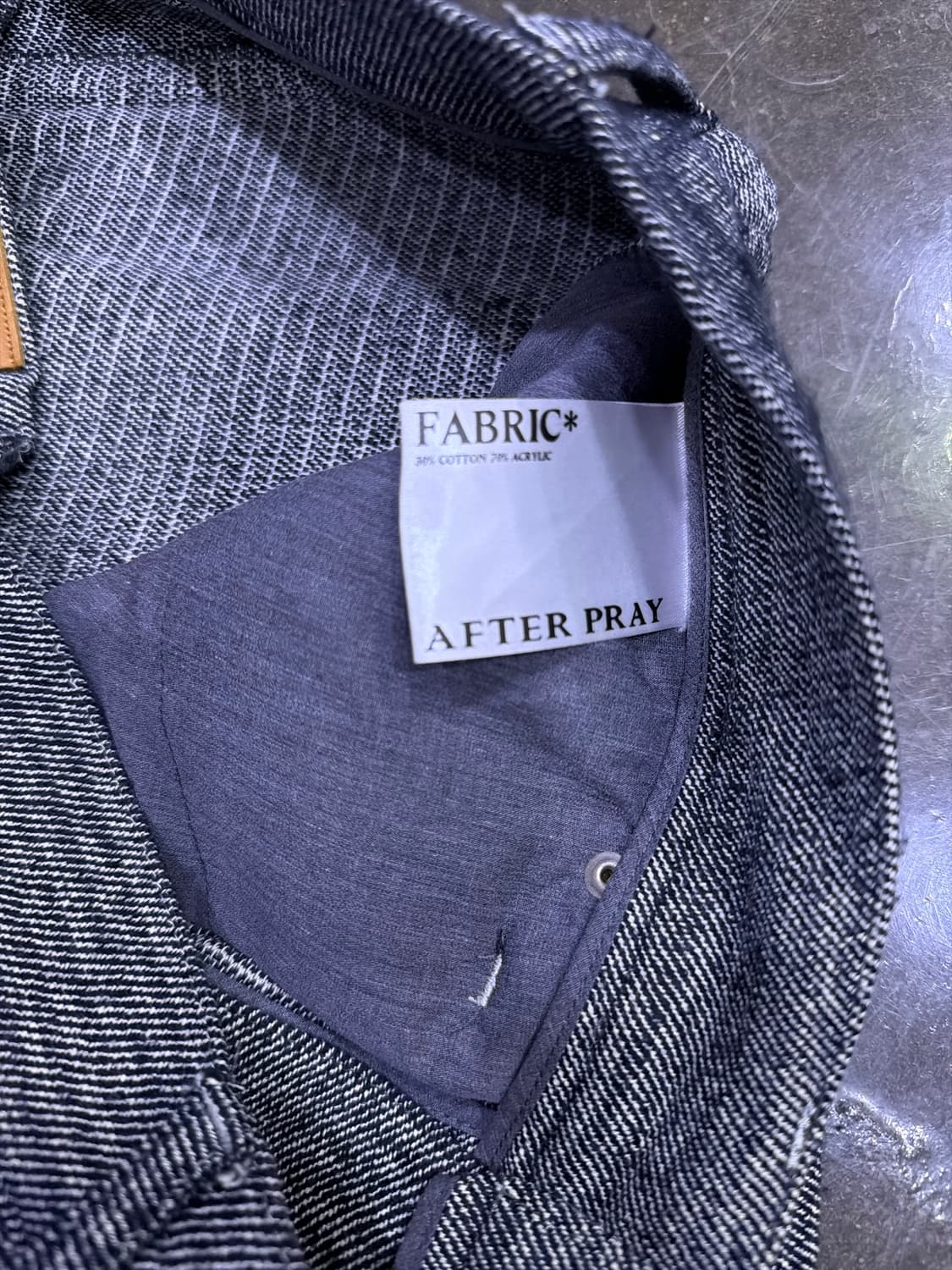 애프터프레이 스트레이크 오블리크 니팅 진 L 상품이미지10