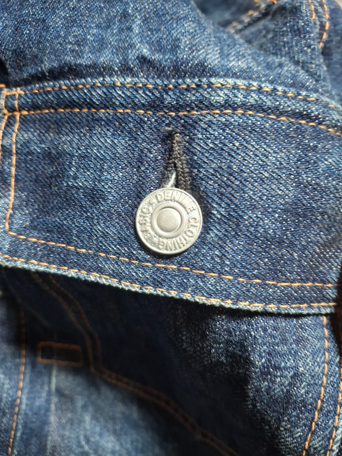 denime 드님 2세대 셀비지 데님 트러커 자켓 상품이미지7