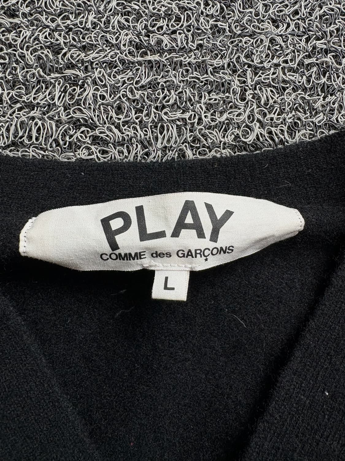 꼼데가르송 플레이 더블 하트 가디건 2630 상품이미지3