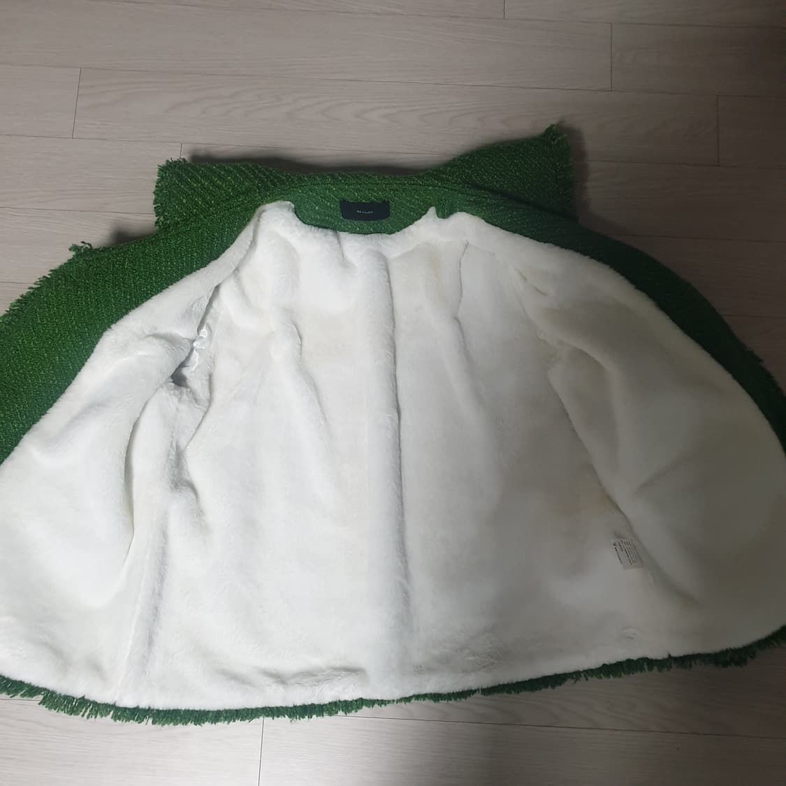 RS studio 그린 트위드 자켓 상품이미지2