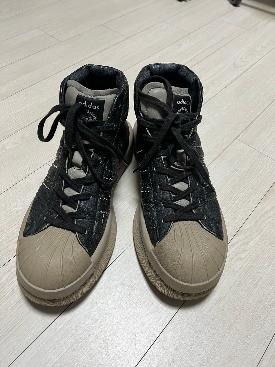릭오웬스x아디다스마스트로돈블랙 260 상품이미지2