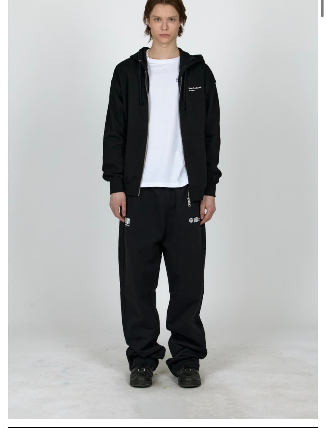 플라스틱프로덕트 MPA 스웻팬츠 블랙 m사이즈 상품이미지2