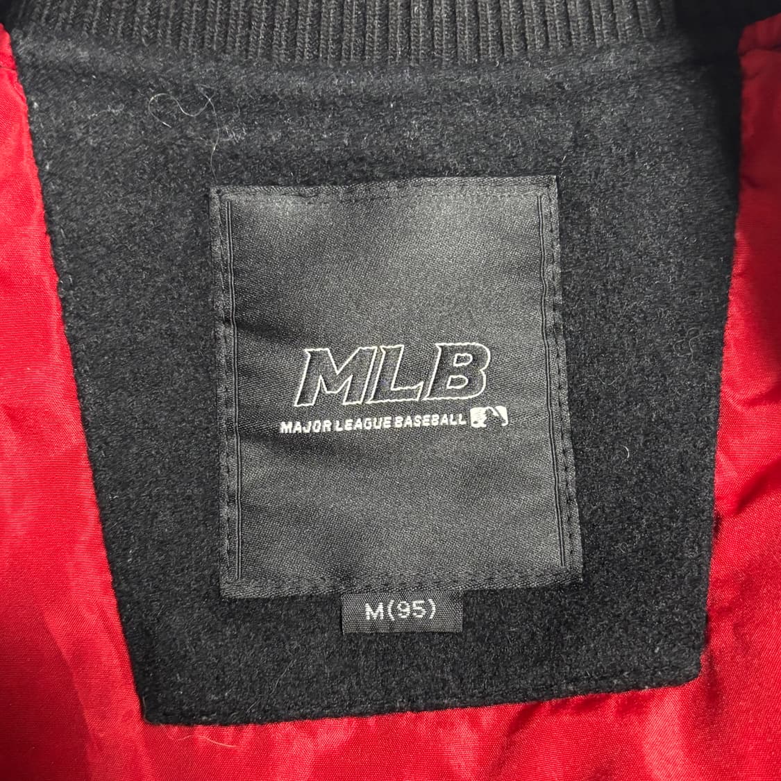 M MLB 뉴욕 양키스 울 솔리드 레인보우 자켓 상품이미지4