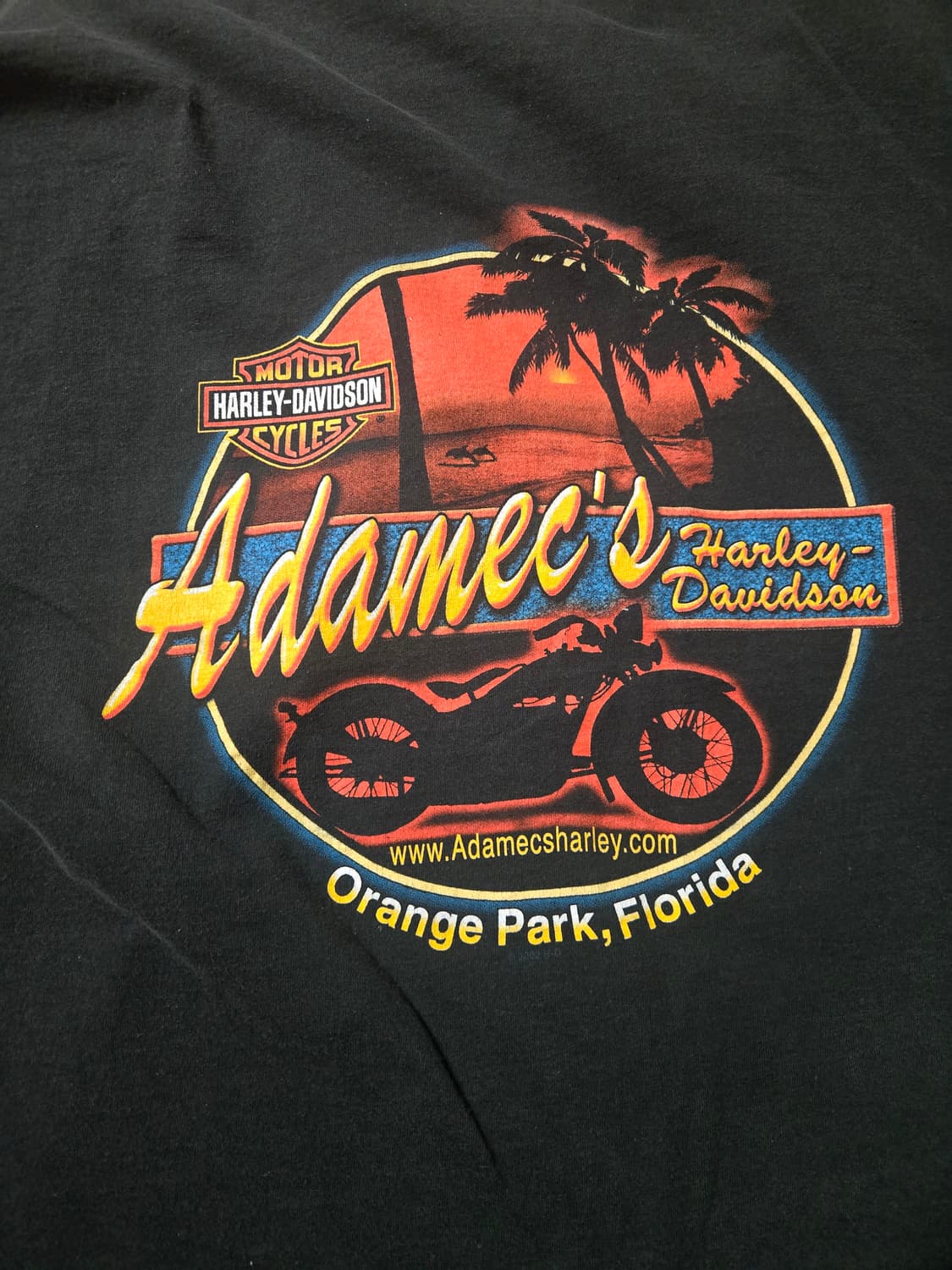 01s 할리데이비슨 블루 플레임 롱슬리브 상품이미지3