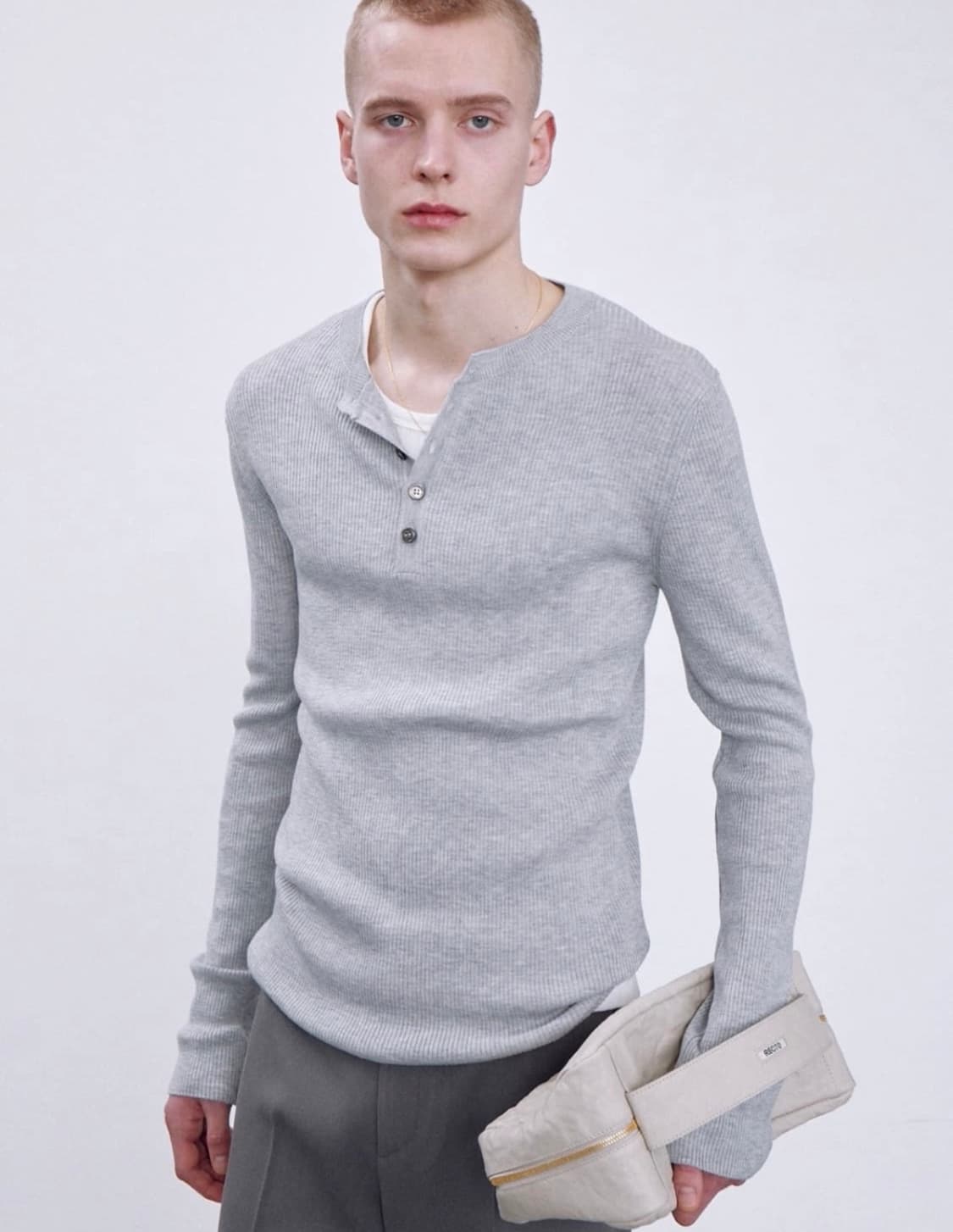 렉토 헨리넥 그레이 상품이미지1