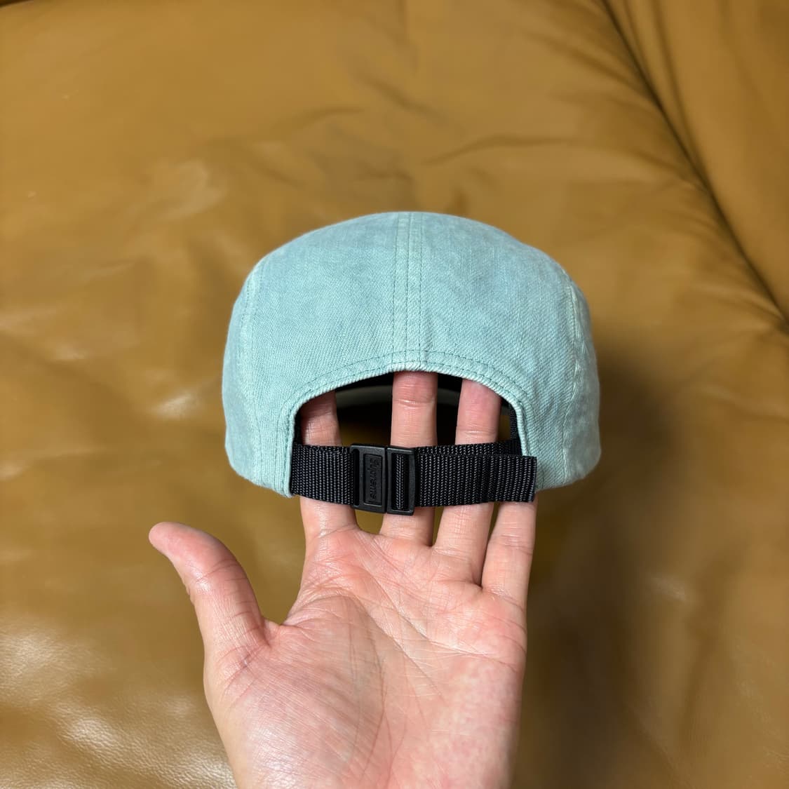 Supreme 슈프림 데님 민트 캠프캡 모자 (Denim Mint) 상품이미지7