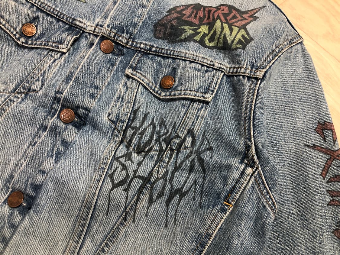 히스테릭글래머 그래픽 데님자켓 상품이미지4